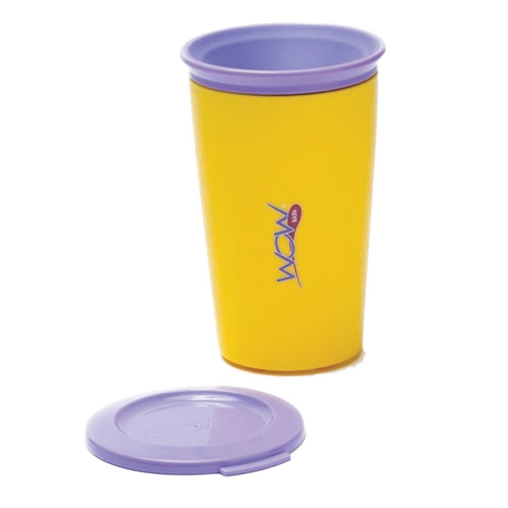 Wow Cups Kids With Freshness Lids Yellow 9 oz 205