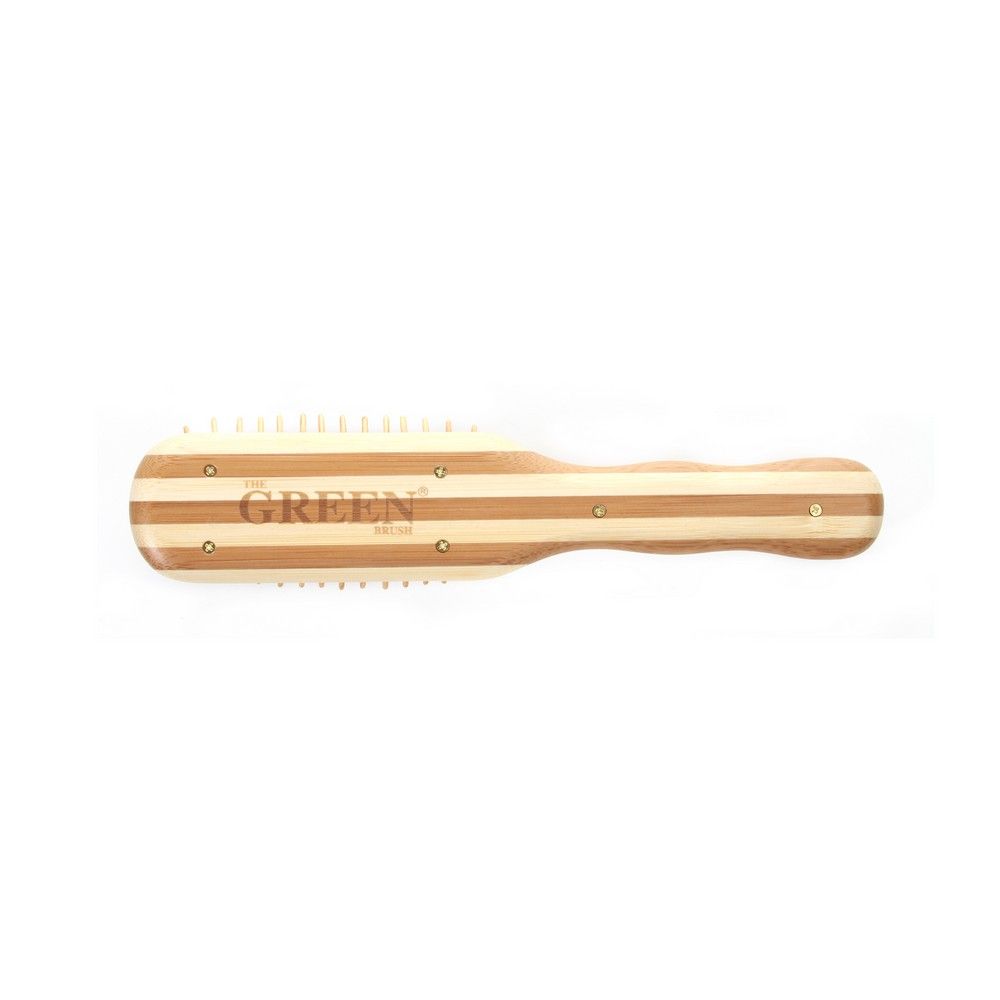 Bass Professional Wood Bristles Bamboo Striped Brush 17