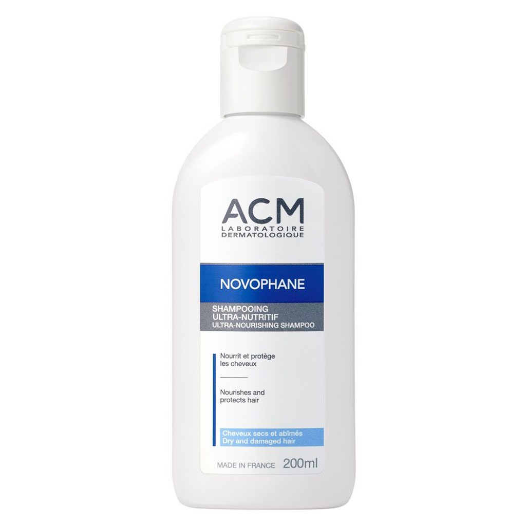 ACM Novophane Ultra-Nourishing Shampoo For Dry & Damaged Hair 200ml
