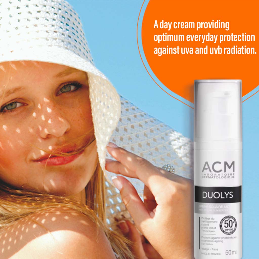 ACM Duolys Anti-Ageing Facial Sunscreen SPF50+ With UVA/UVB Protection 50ml