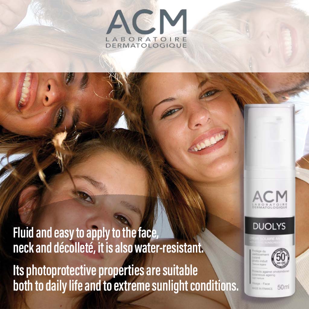 ACM Duolys Anti-Ageing Facial Sunscreen SPF50+ With UVA/UVB Protection 50ml
