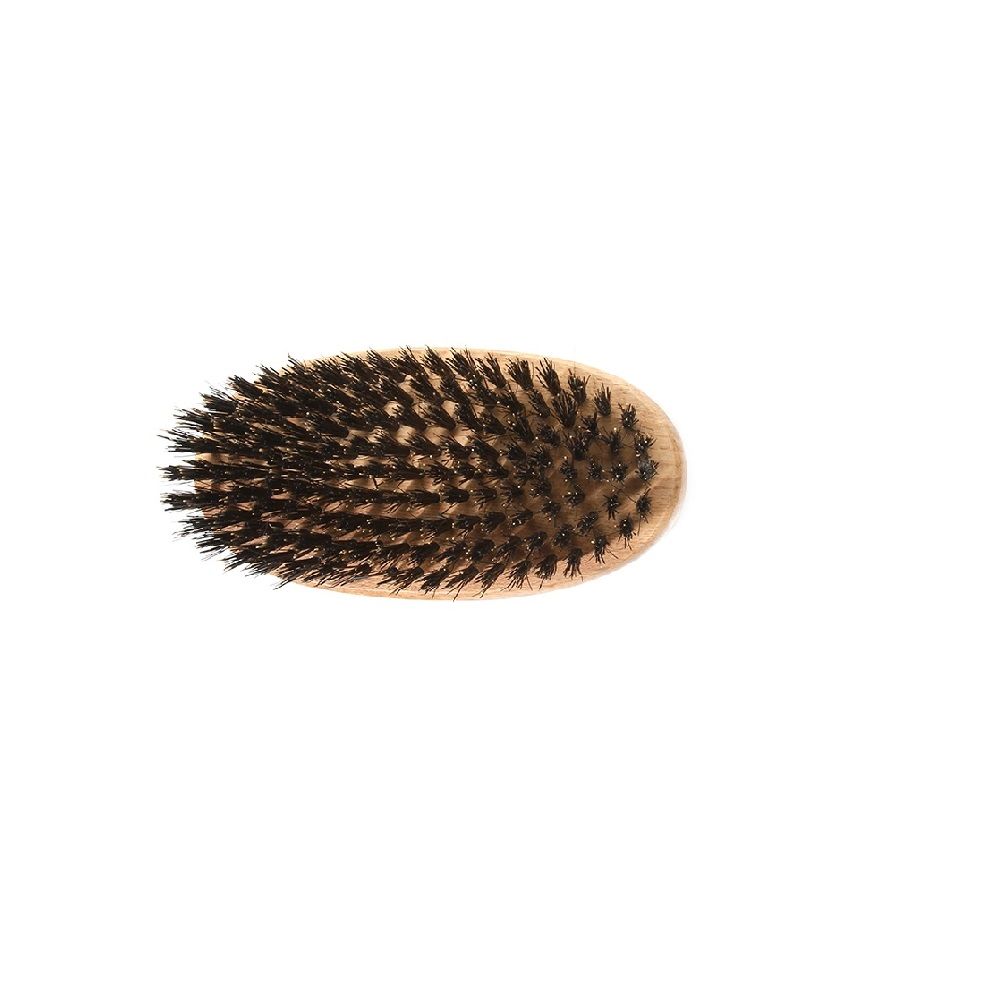 Bass Military Style Oval Shape 100% Pure Bristle Firm 109