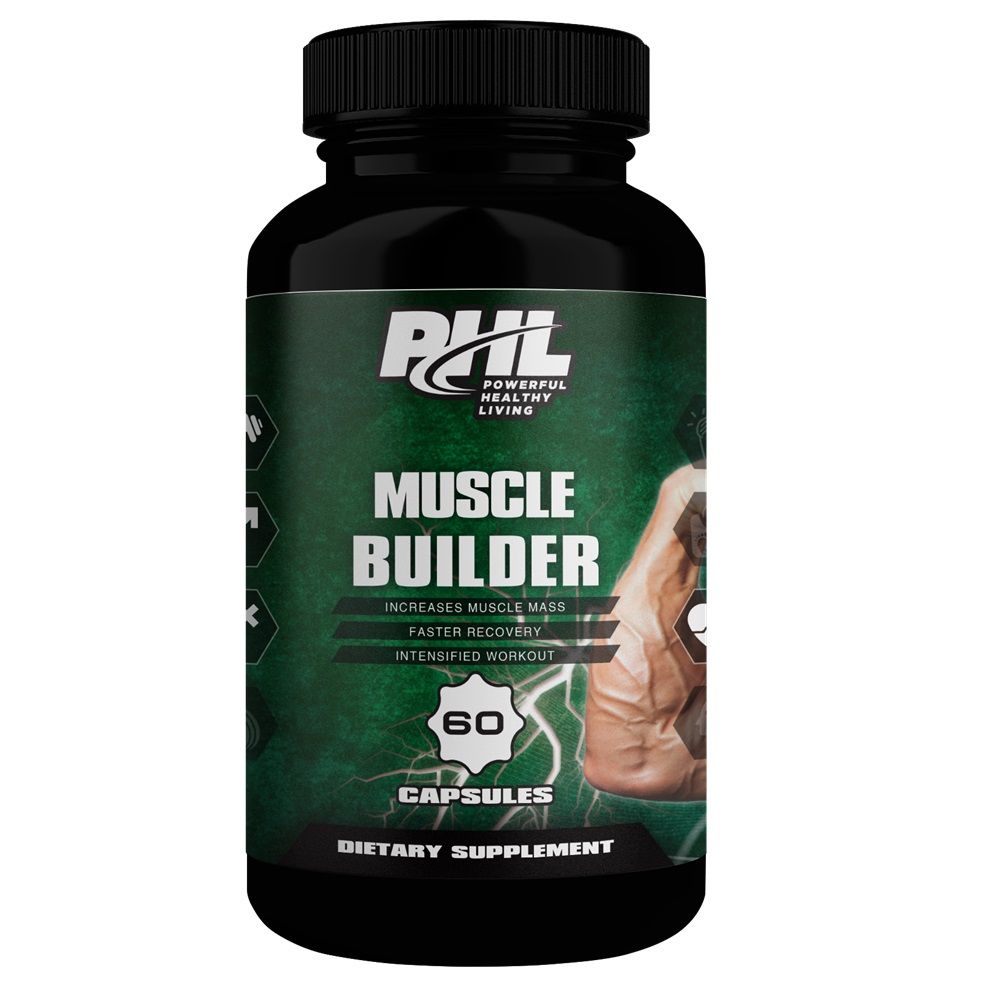 PHL Muscle Builder Capsules 60's