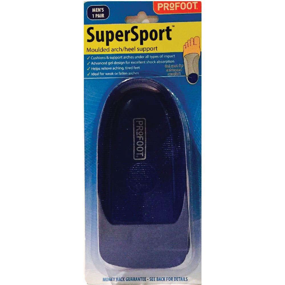 Profoot Super Sport Arch Support Insoles Men's