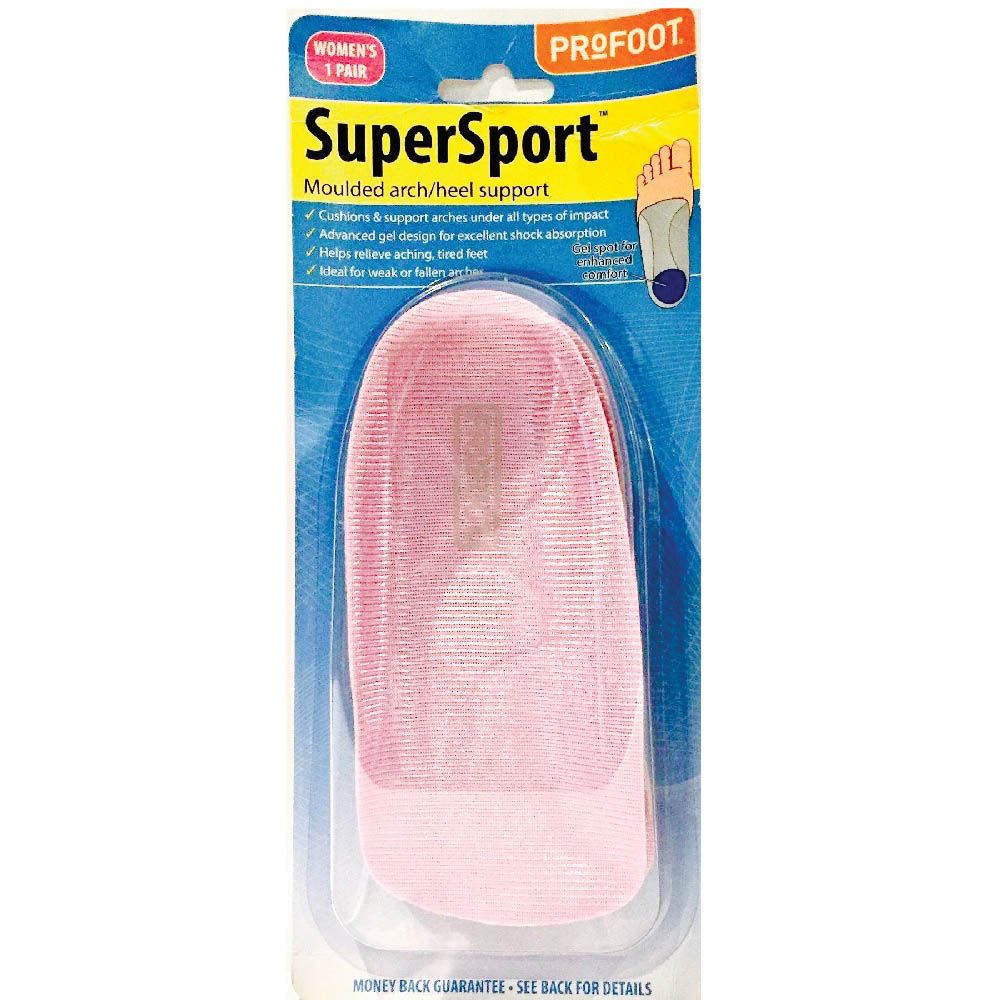 Profoot Super Sport Arch Support Insoles Women's