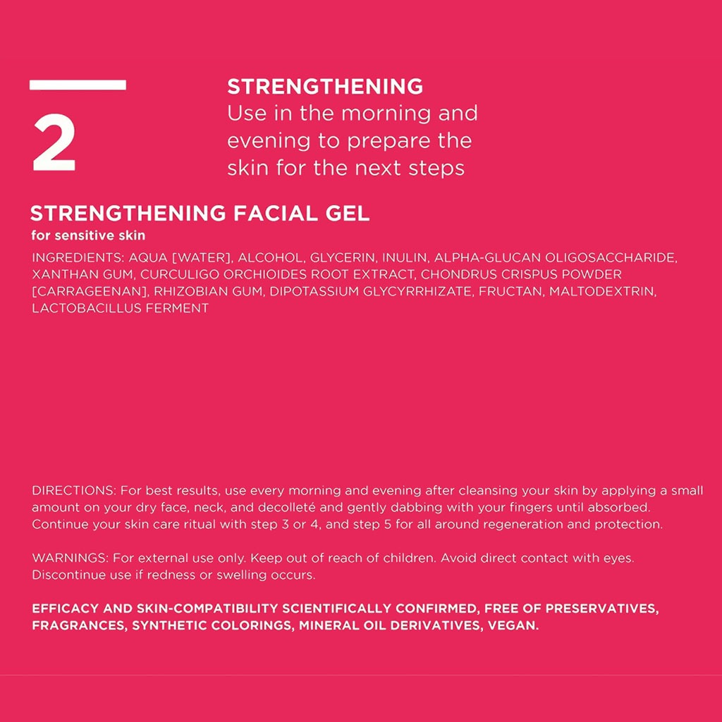 Annemarie Borlind ZZ Sensitive Strengthening Facial Gel, Anti-Stress 150ml