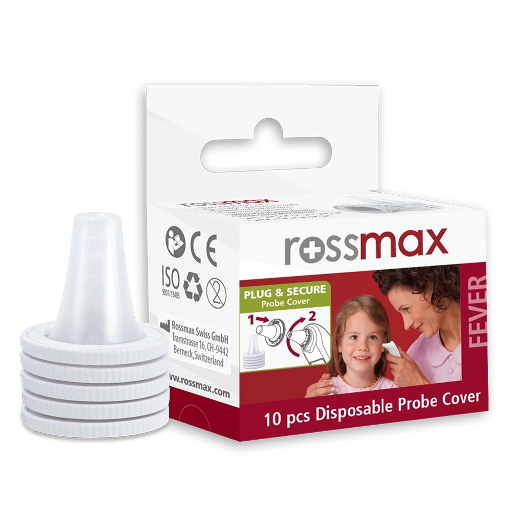 Rossmax Probe Cover For Infrared Ear Thermometer RA600, Pack of 10’s