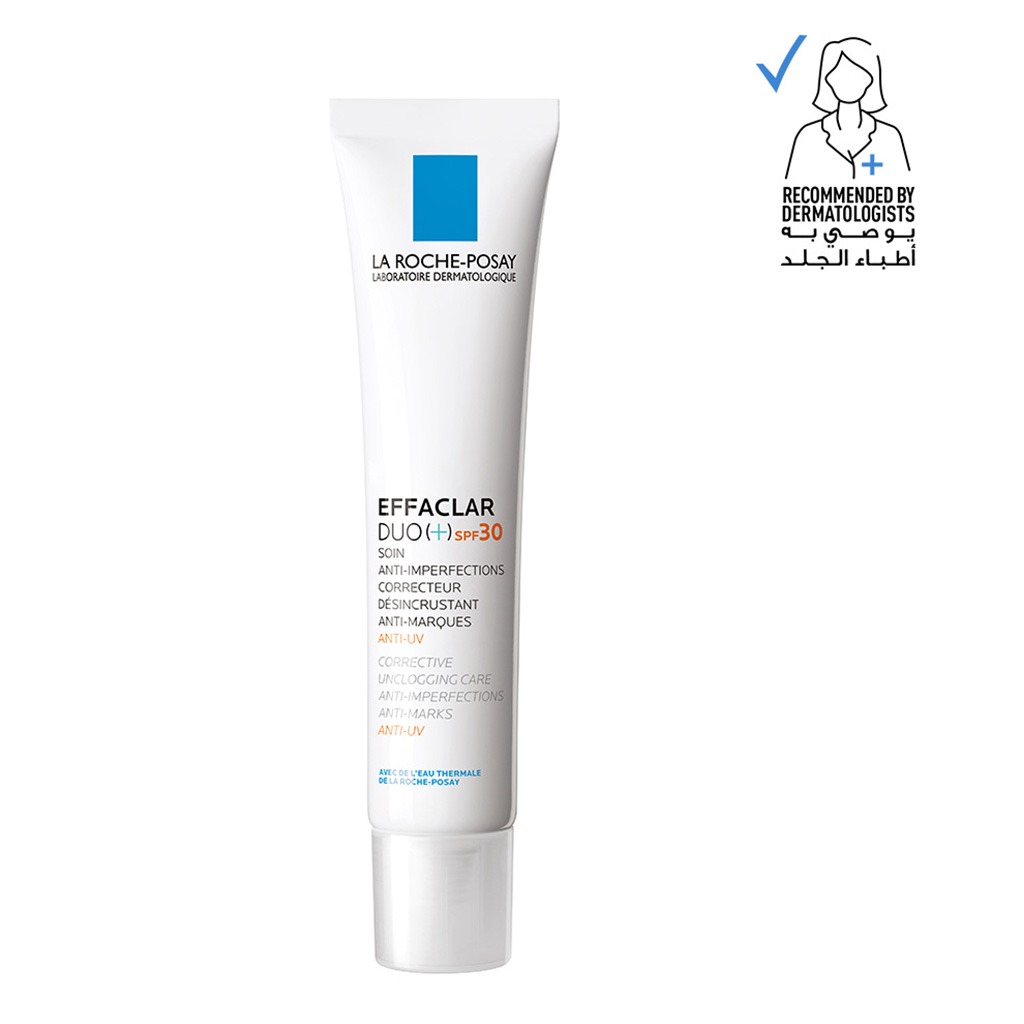 La Roche-Posay Effaclar Duo+ SPF30 Anti-Mark Corrective Unclogging Care Cream For Oily & Acne Prone Skin 40ml