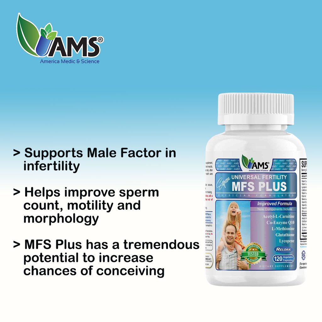 AMS MFS Plus Vegetable Capsules 120's