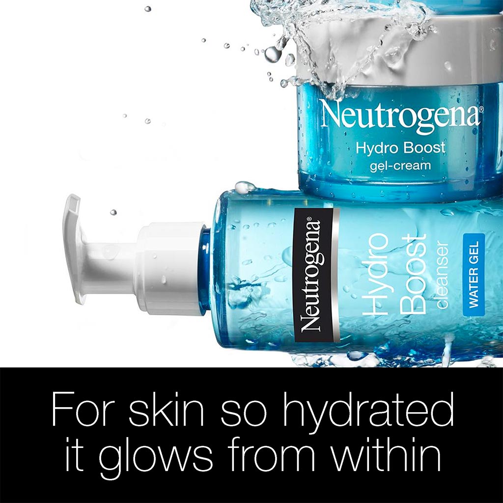 Neutrogena Hydro Boost Water Gel Cleanser For Normal to Dry Skin 200ml