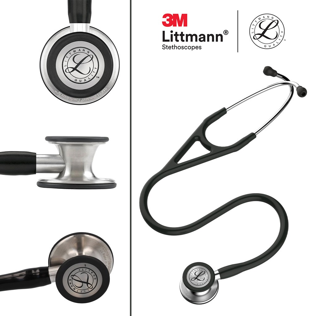 3M Littmann Cardiology IV Stethoscope Black 6152