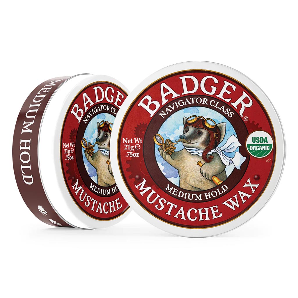 Badger Mustache Wax 21 g