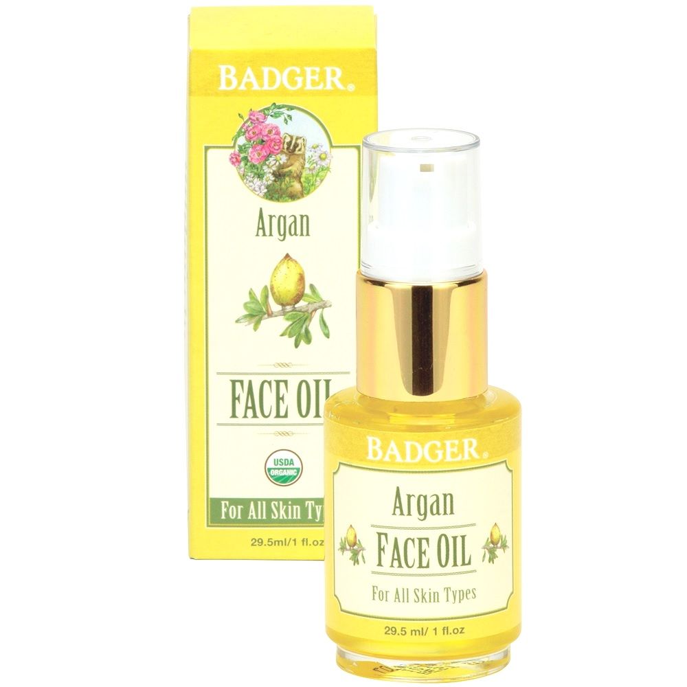 Badger Argan Face Oil 29.5 mL, fl.oz