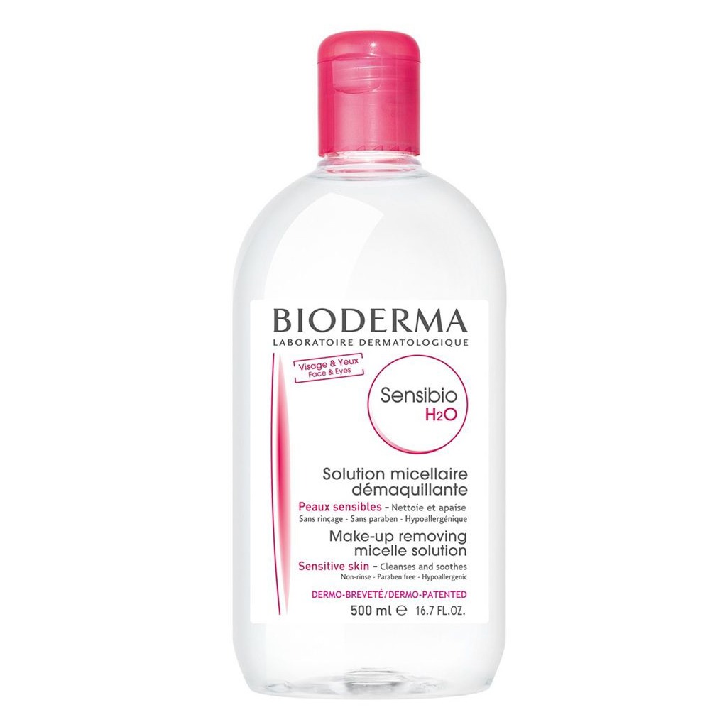 Bioderma Sensibio H2O Cleansing & Make up Removing Micellar Water 500ml
