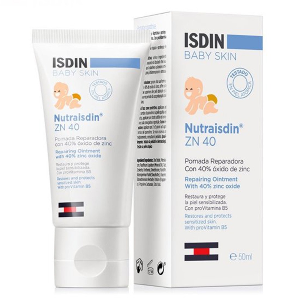 Isdin Baby Skin Nutraisdin Zn 40 Repairing Ointment 50 mL