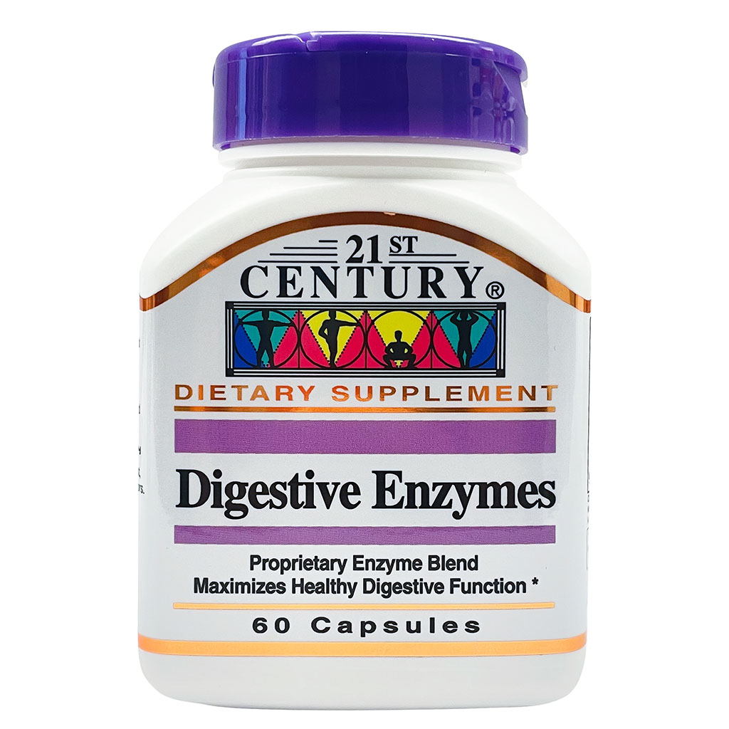 21st Century Digestive Enzymes Capsules 60's