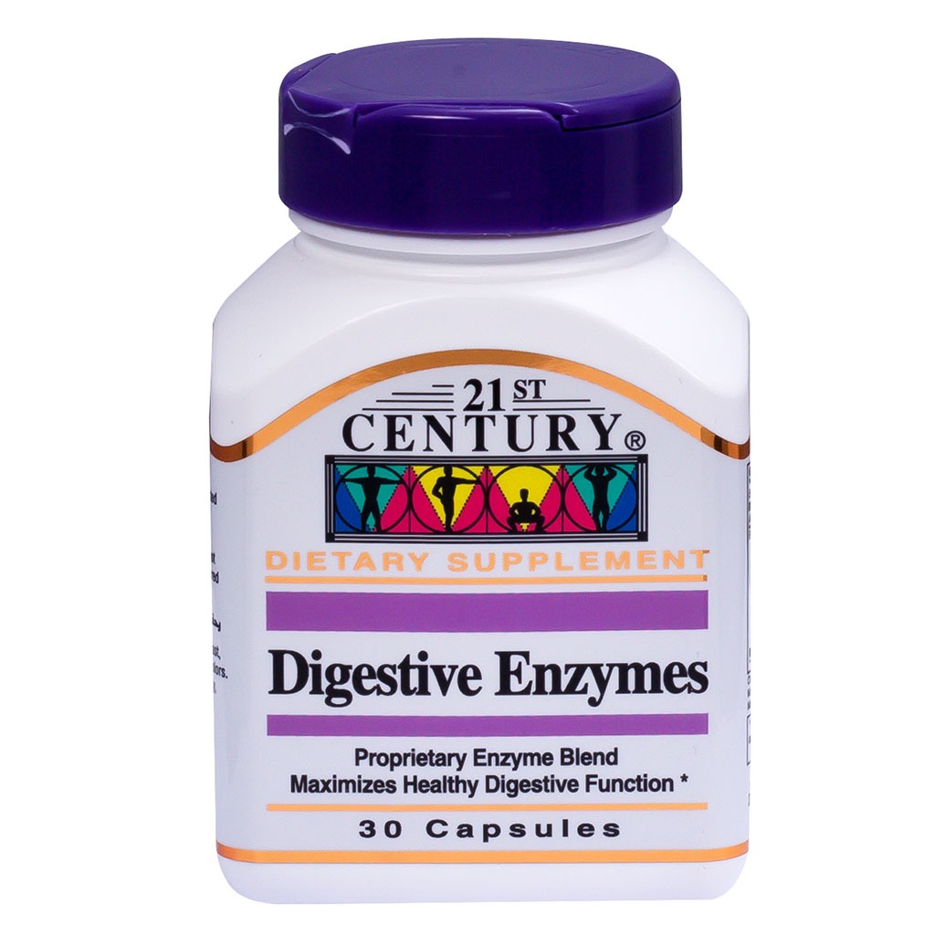21st Century Digestive Enzymes Capsules 30's