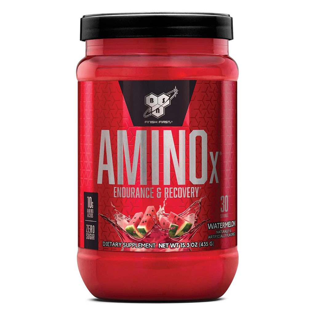 BSN AMINOx Powder With BCAAs For Endurance And Recovery, Watermelon 435g