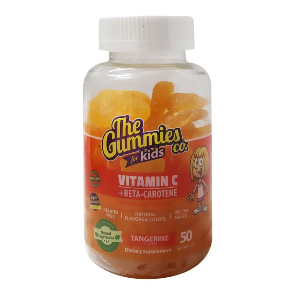 The Gummies Co. Vitamin C + Beta Carotene For kids Slices 50