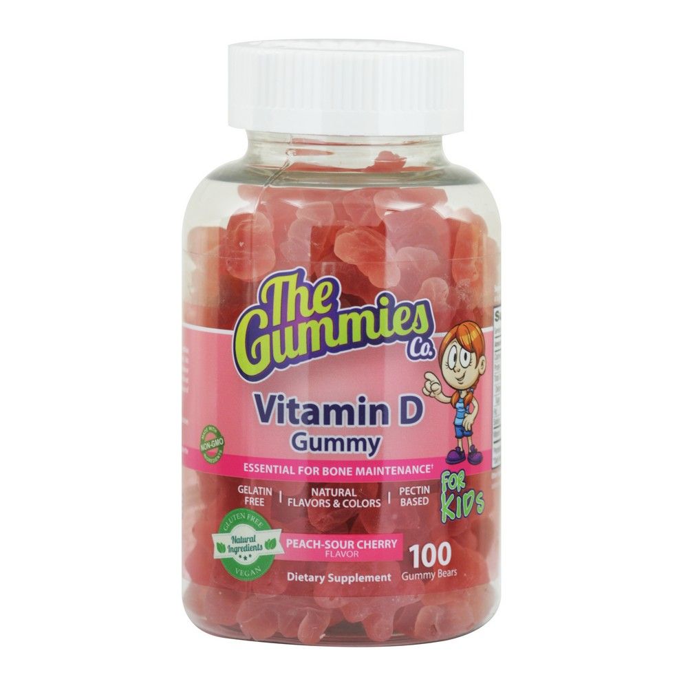 The Gummies Co. Vitamin D For Kids Gummies 100's