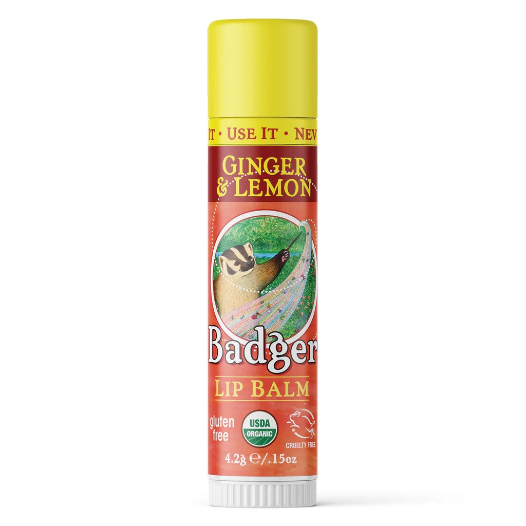 Badger Ginger & Lemon Lip Balm 4.2 g 22554