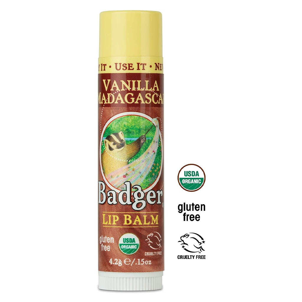 Badger Vanilla Madagascar Lip Balm 4.2 g 22559