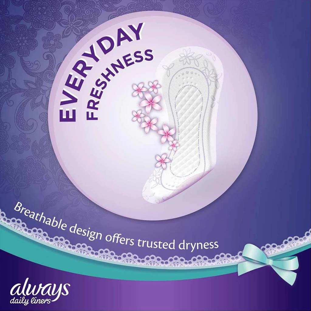Always Daily Liners Comfort Protect, Normal Pantyliners, Pack of 40's