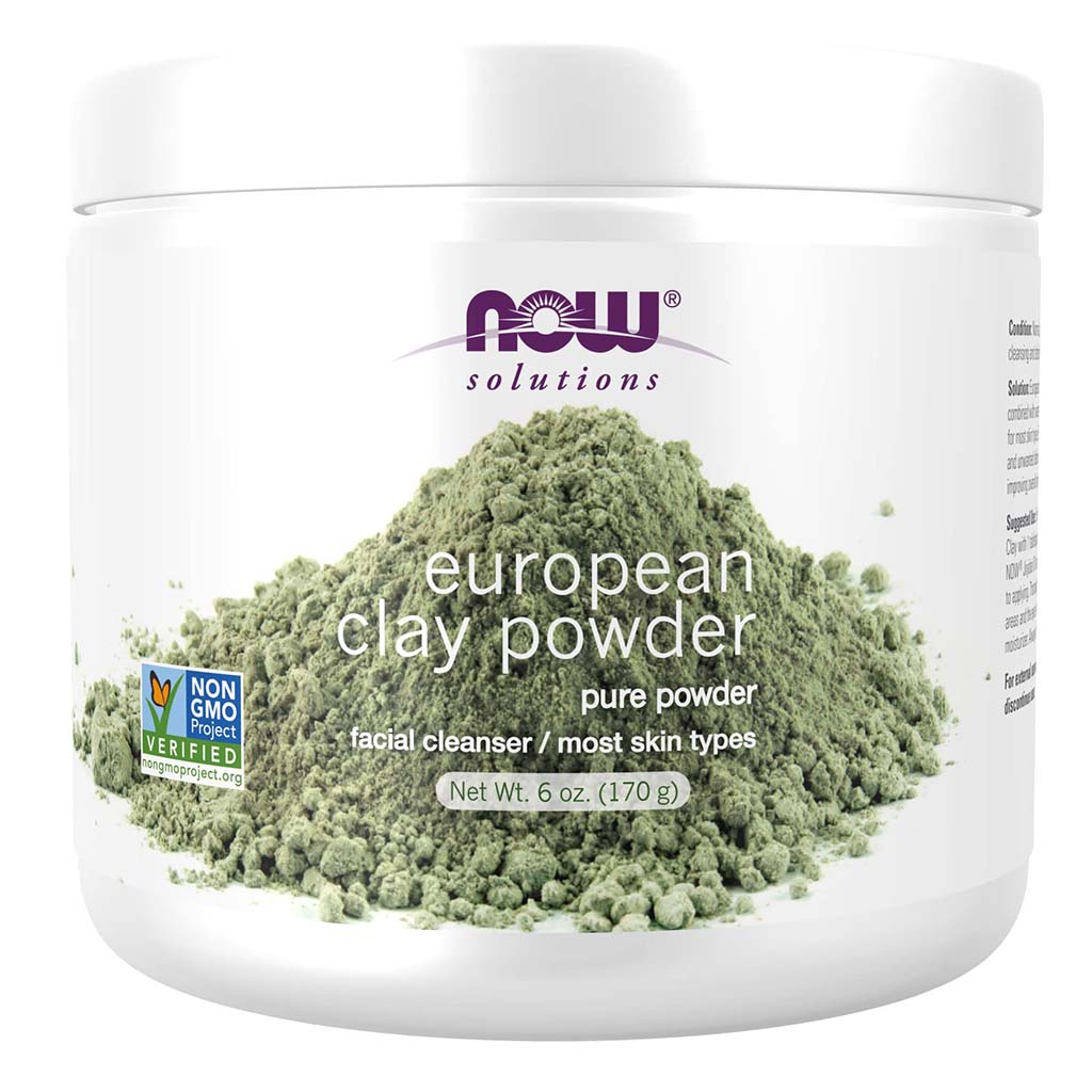 Now Solutions European Clay Facial Cleansing Powder 170g