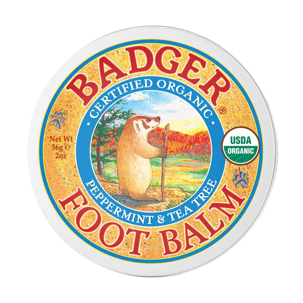 Badger Foot Balm Peppermint & Tea Tree 56 g