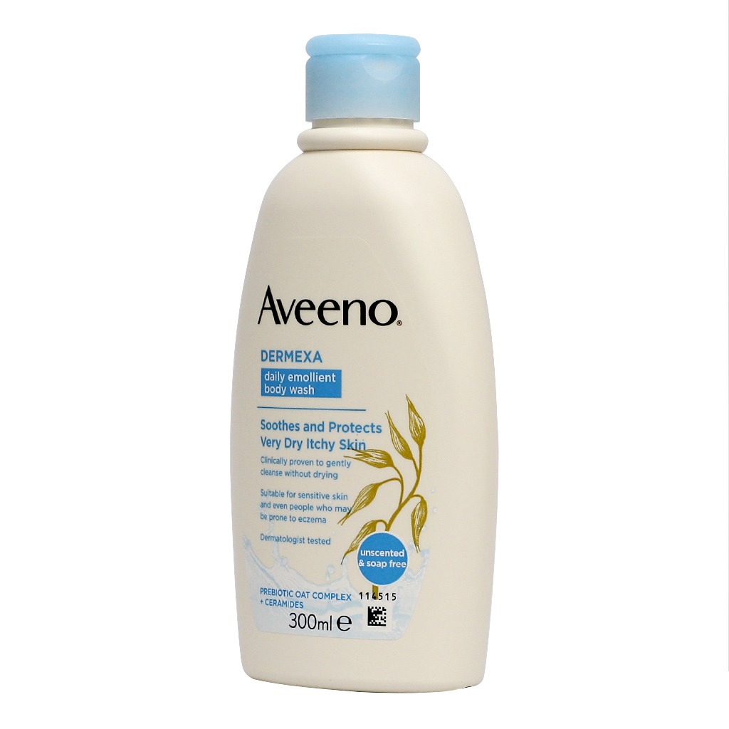 Aveeno Dermexa Daily Emollient Body Wash For very dry itchy skin 300 mL