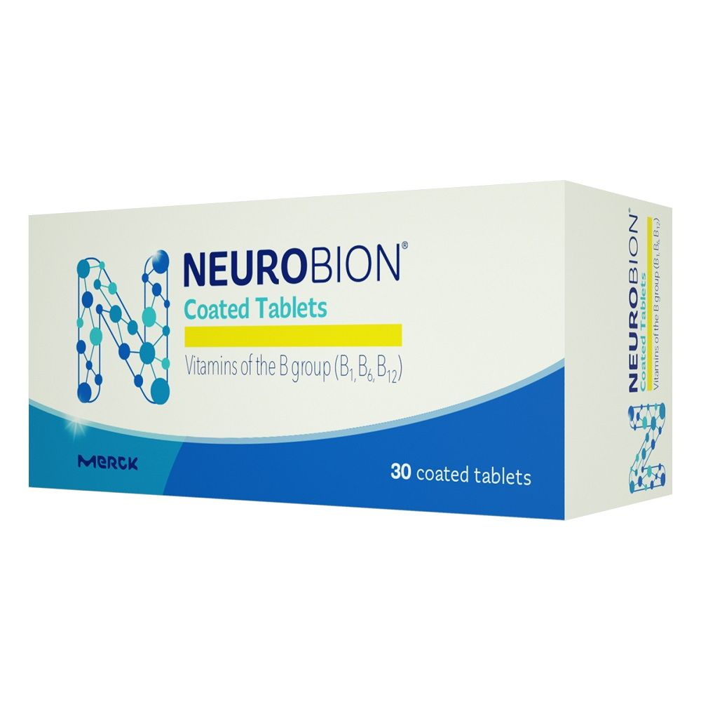 Neurobion Vitamin B1, B6 & B12 Supplement Tablets, Pack of 30's