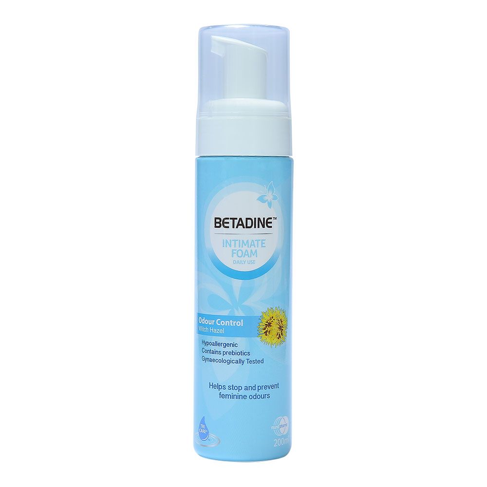 Betadine Odour Control Intimate Foam 200 mL