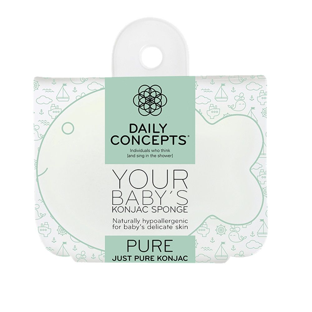 Daily Concepts Your Baby's Konjac Sponge Pure DC26