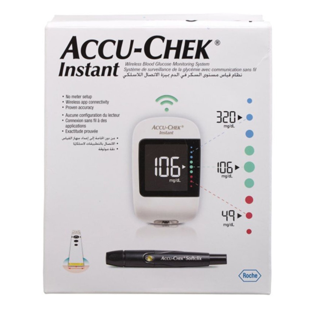 Accu-Chek Instant Blood Sugar Monitor For Diabetes Care