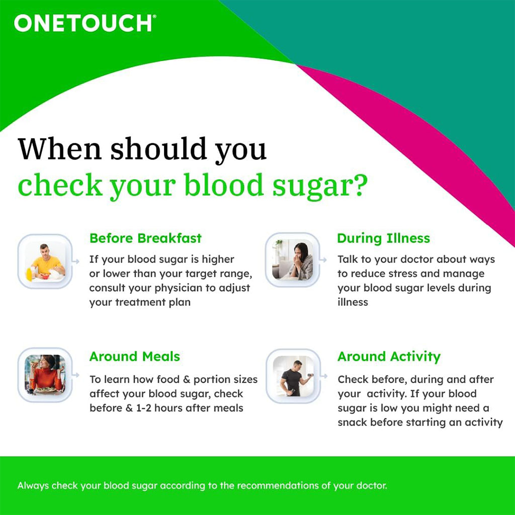 OneTouch Select Plus Blood Sugar Test Strips, Pack of 50s