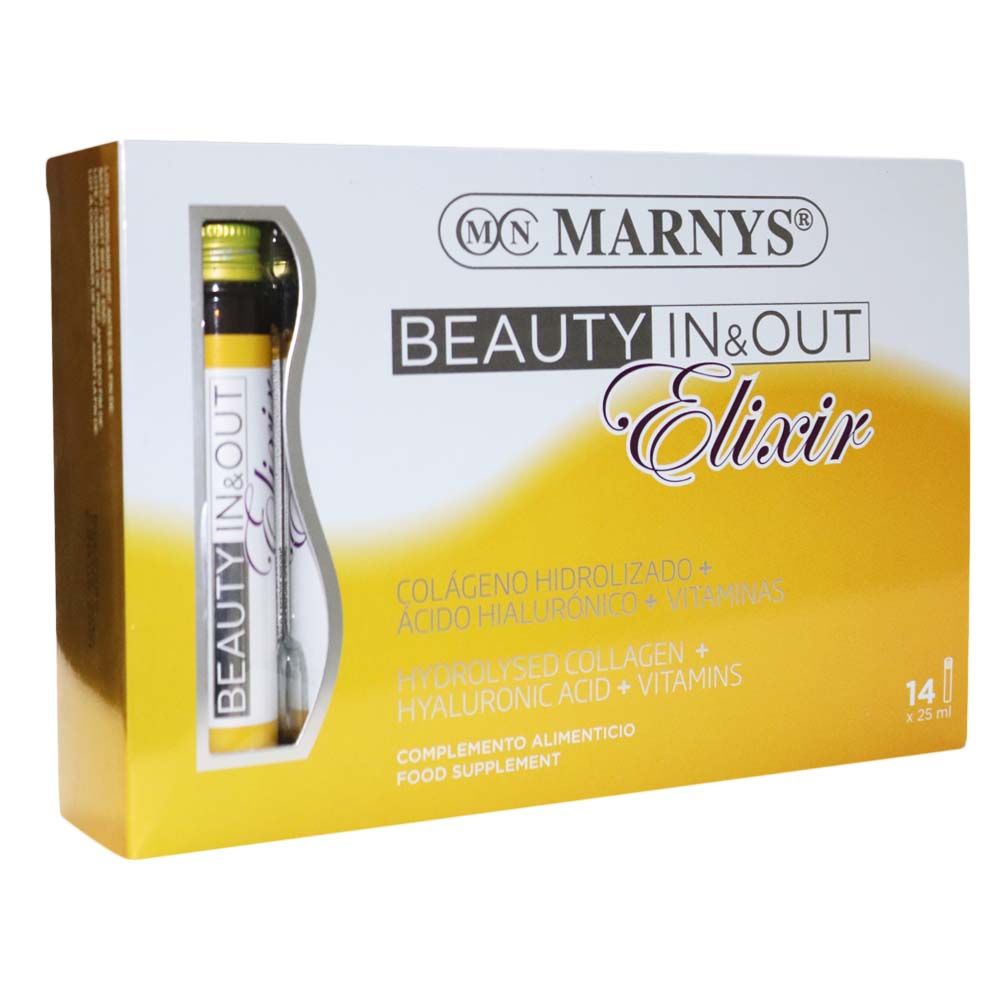 Marnys Beauty In & Out Elixir 25 mL, Vials 14's