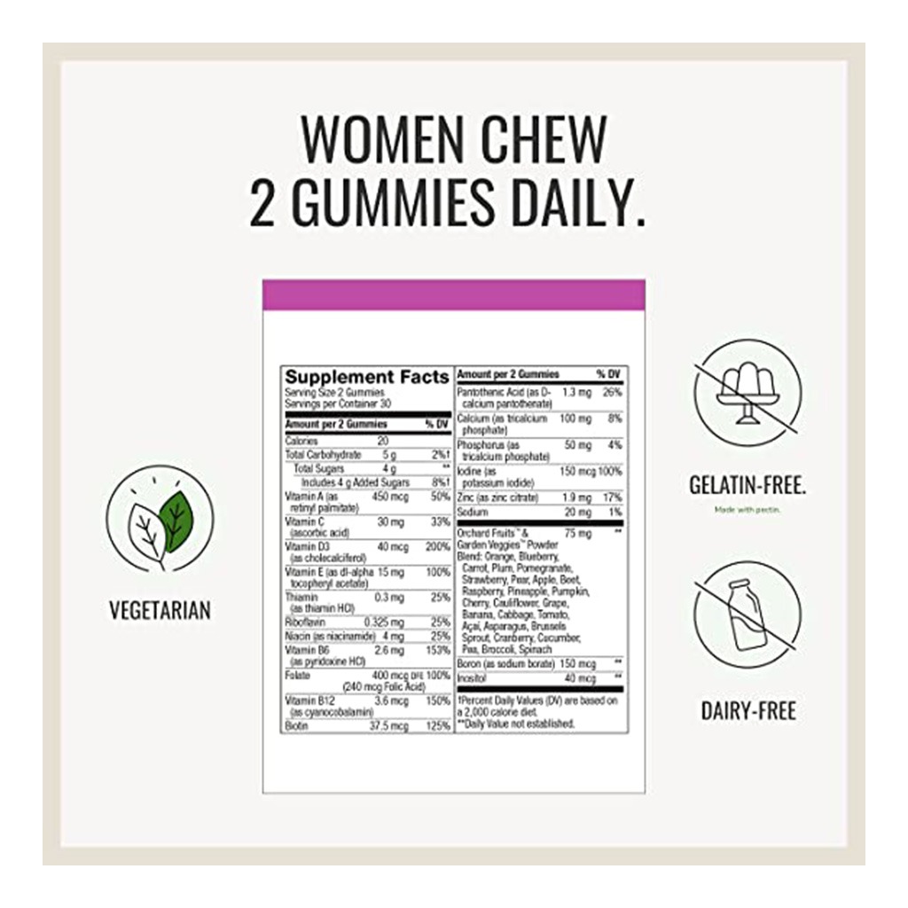 Alive Women's Vitamins Gummy 60's
