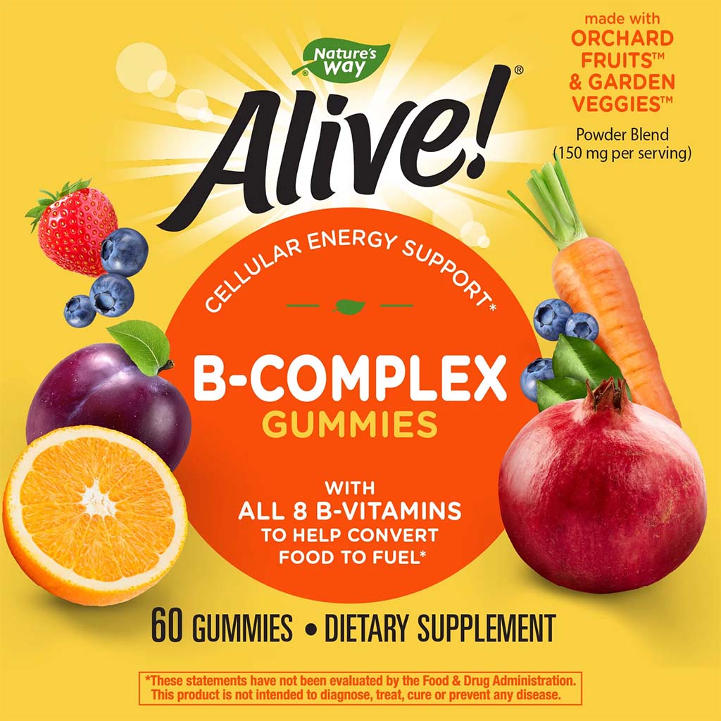 Alive B-Complex Gummies 60's