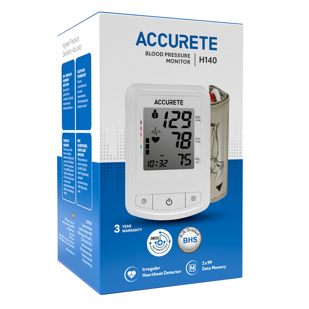 Accurete Blood Pressure Monitor H140