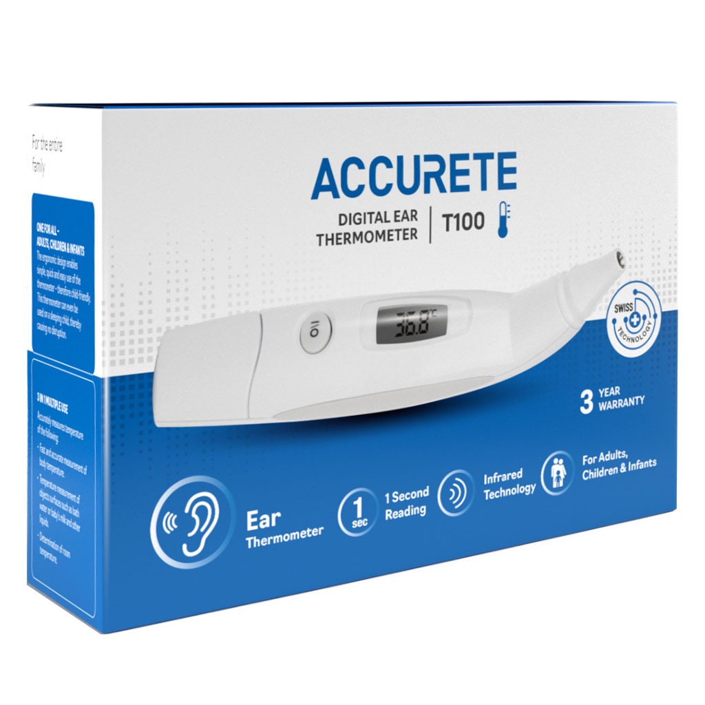 Accurete Digital Ear Thermometer T100