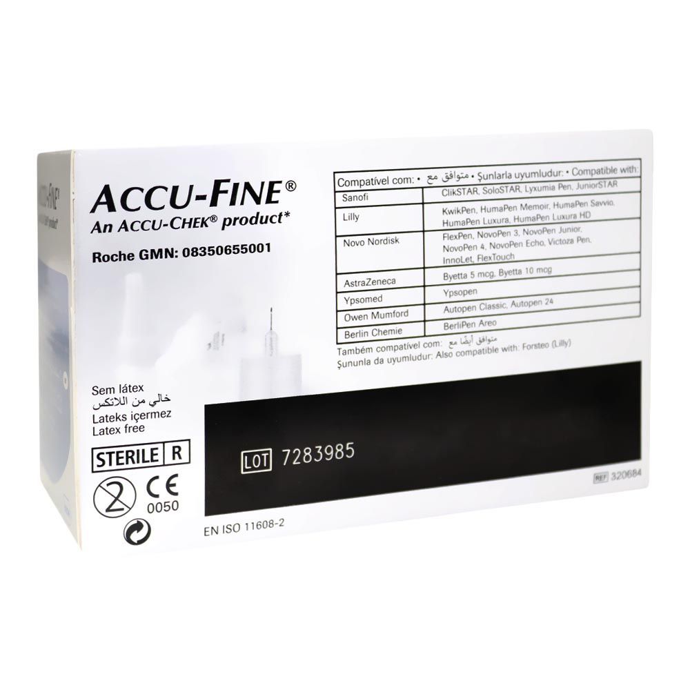 Accu-Fine Pen Needles 31 G x 5 mm 100's