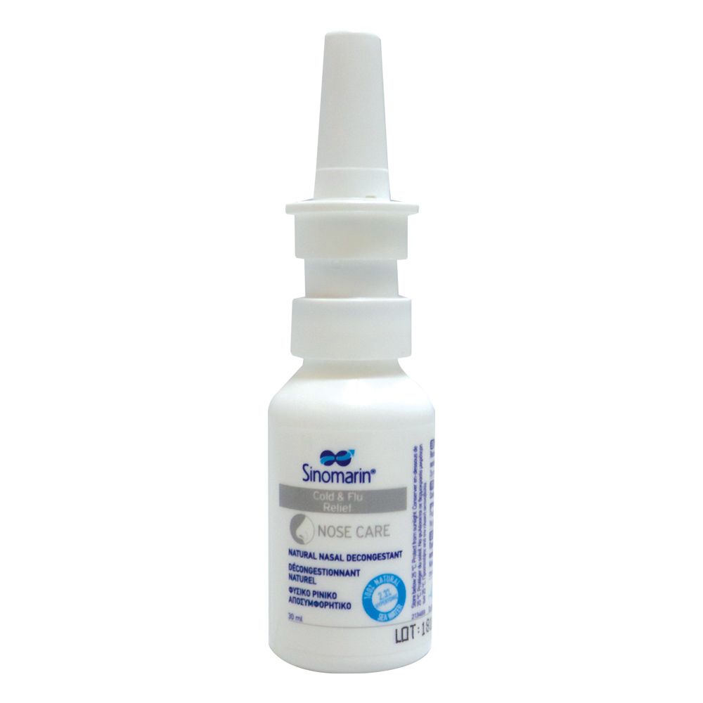 Sinomarin Cold and Flu Relief Nasal Spray 30 mL