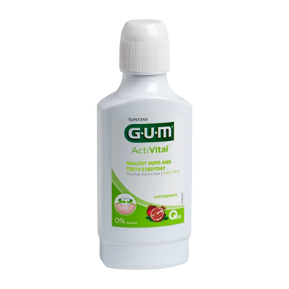Sunstar Butler Gum Activital Q10 Mouthrinse 300 mL