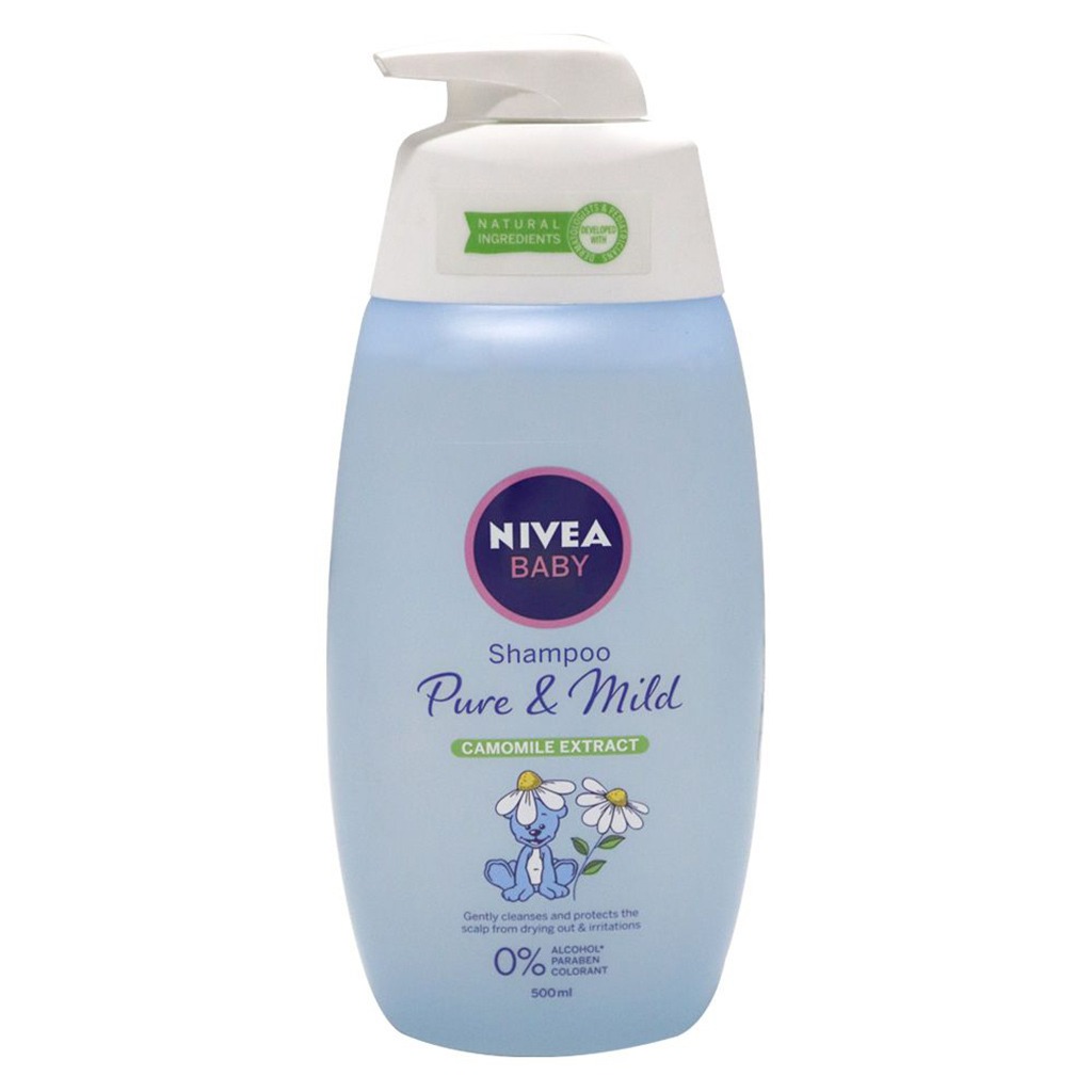 Nivea Baby Pure & Mild Camomile Extract Shampoo 500 mL
