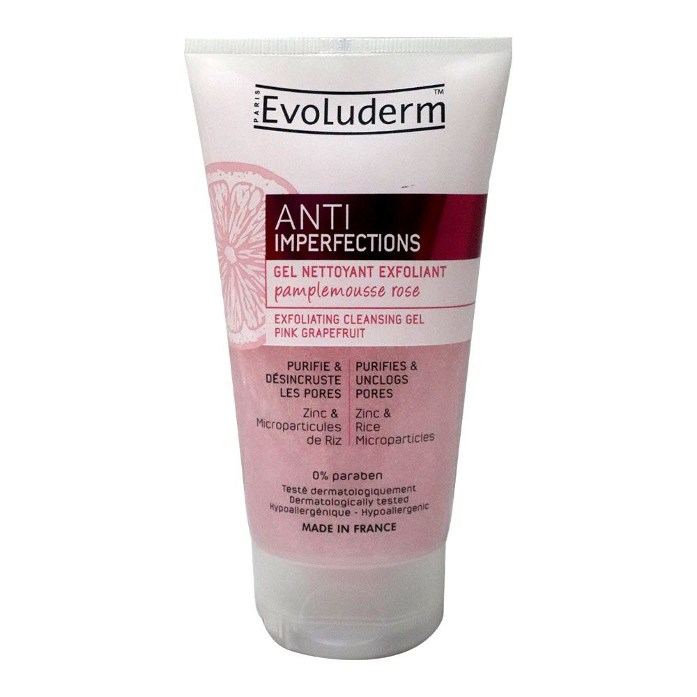 Evoluderm Anti Imperfections Exfoliating Cleansing Gel 150 mL 17322