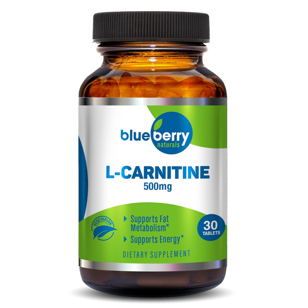 Blueberry Naturals L-Carnitine 500 mg Tablet 30's
