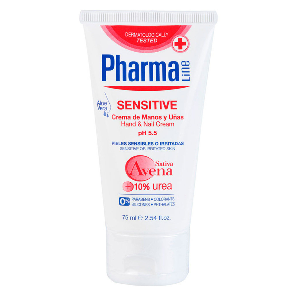 PharmaLine Sensitive Hand & Nail Cream 75 mL