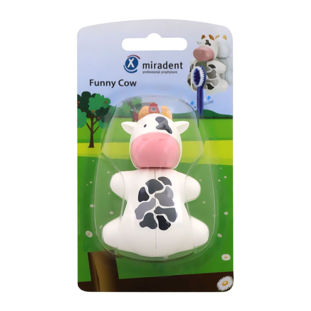 Miradent Funny Cow Toothbrush Holder 630099