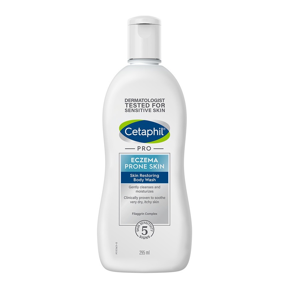 Cetaphil PRO Eczema Prone Skin Restoring Body Wash 295 mL
