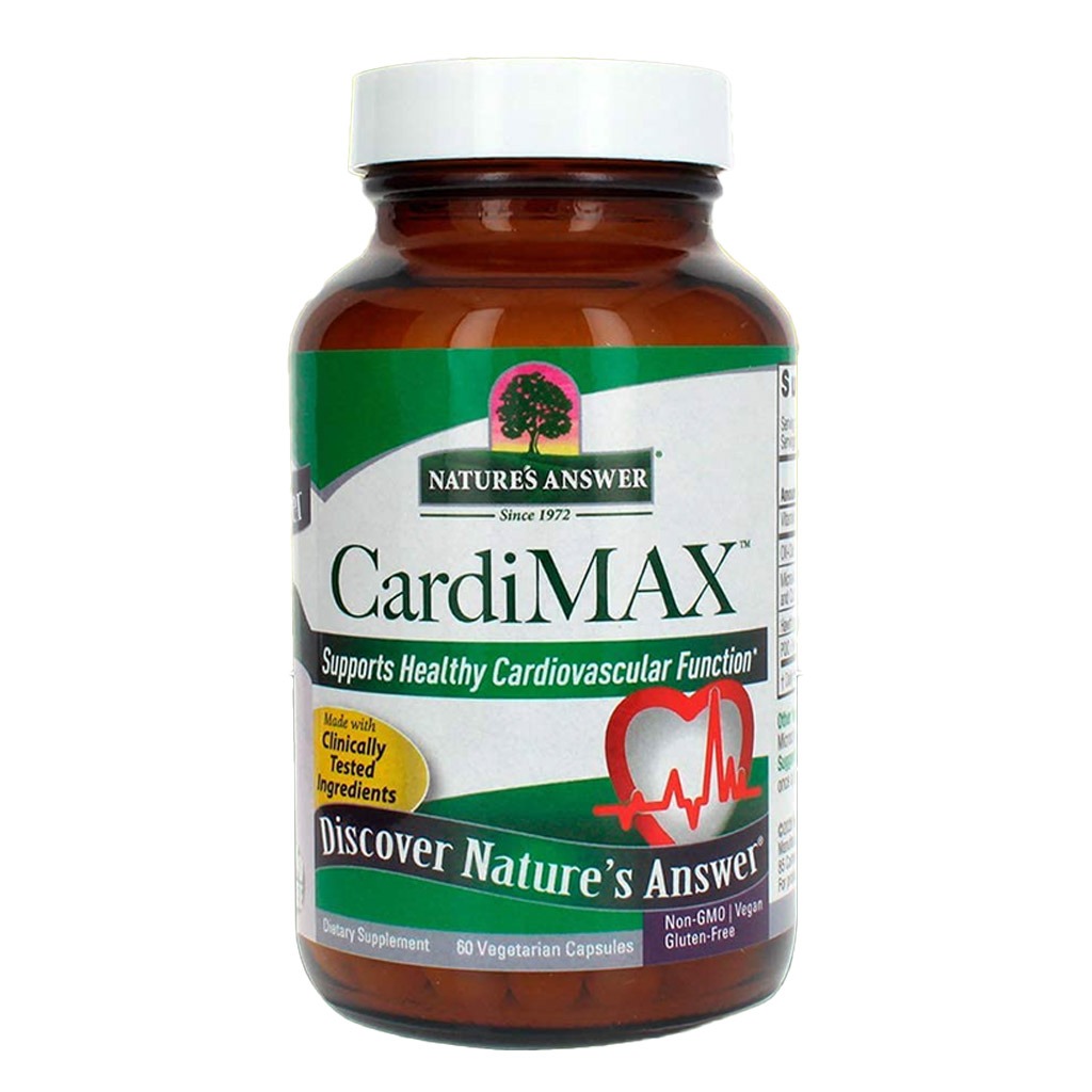 Nature's Answer Cardimax Vegetarian Capsules For Healthy Heart, Pack of 60's
